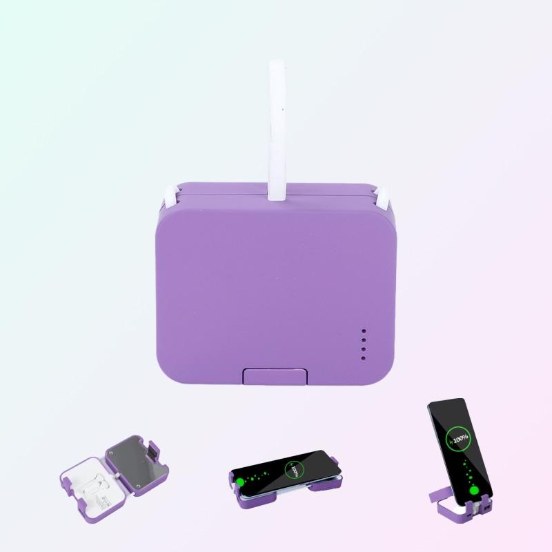 Handbag back clip power bank